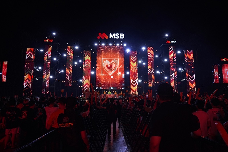 Cùng giới trẻ bùng nổ cảm xúc tại đại nhạc hội “Bật chất Gen Digi” của MSB