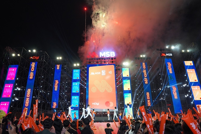 Cùng giới trẻ bùng nổ cảm xúc tại đại nhạc hội “Bật chất Gen Digi” của MSB