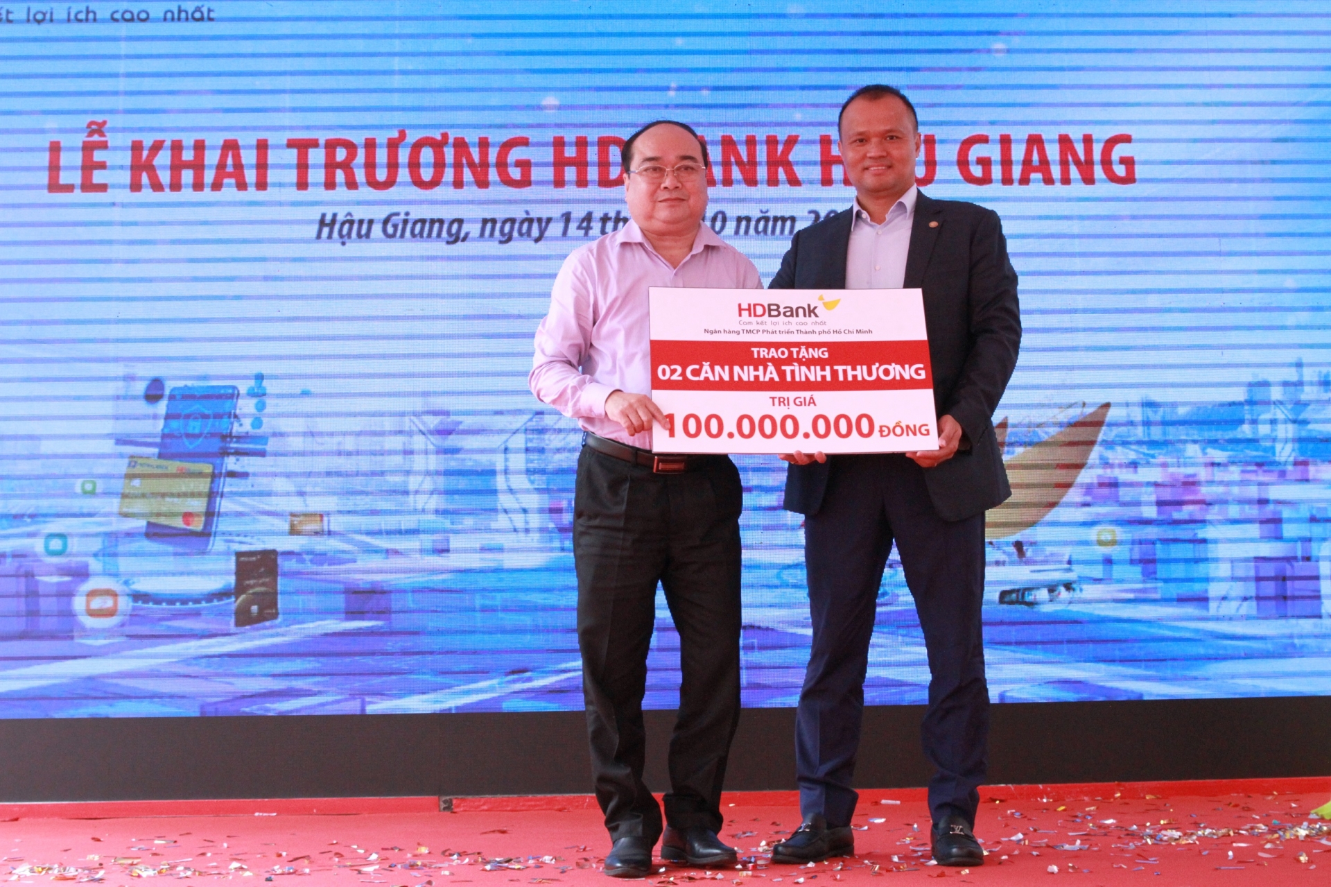 HDBank cùng Hậu Giang chinh phục khát vọng vươn mình mạnh mẽ