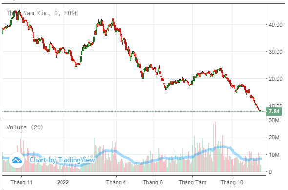 Thị giá về đáy 2 năm, Phó tổng giám đốc Thép Nam Kim đăng ký mua 2 triệu cổ phiếu