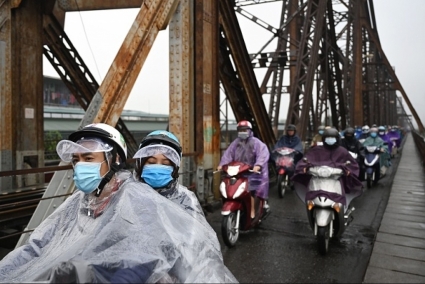 Miền Bắc mưa dông trước khi đón đợt không khí lạnh mới