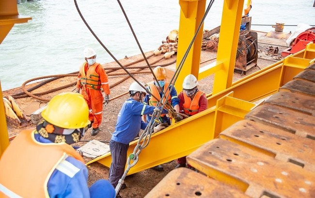 Cận cảnh dự án điện gió Đông Hải 1 gần 5.000 tỷ đồng tại ĐBSCL