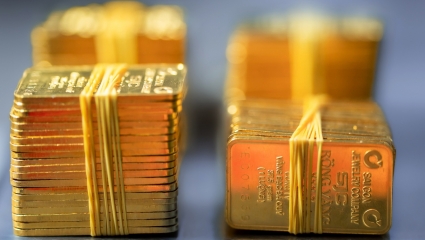 Giá vàng thế giới tăng vọt sau phát biểu của Chủ tịch Fed