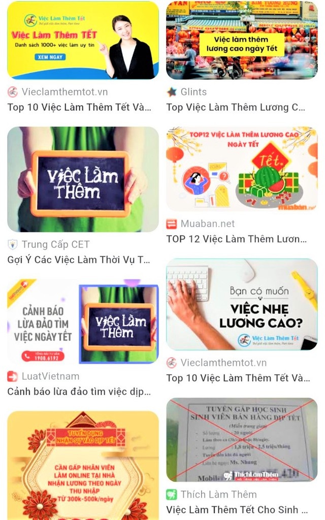 Sinh viên tìm việc giáp Tết: Làm sao để tránh "sập bẫy" lừa đảo?