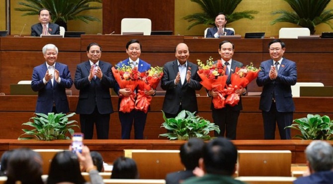 Quốc hội phê chuẩn miễn nhiệm 2 Phó thủ tướng