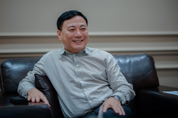 Phó Chủ tịch Câu lạc bộ Doanh nhân Sao Đỏ Nguyễn Tuấn Hải. Ảnh: M.A.