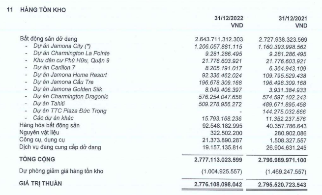 TTC Land còn nợ gần 49 tỷ đồng quỹ khen thưởng, phúc lợi và nợ liên quan đến NLĐ