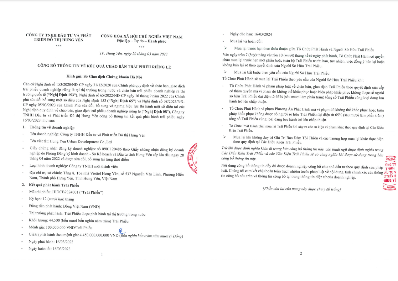 Doanh nghiệp “chưa tròn 1 tuổi” phát hành thành công 2 lô trái phiếu hơn 7.000 tỷ đồng