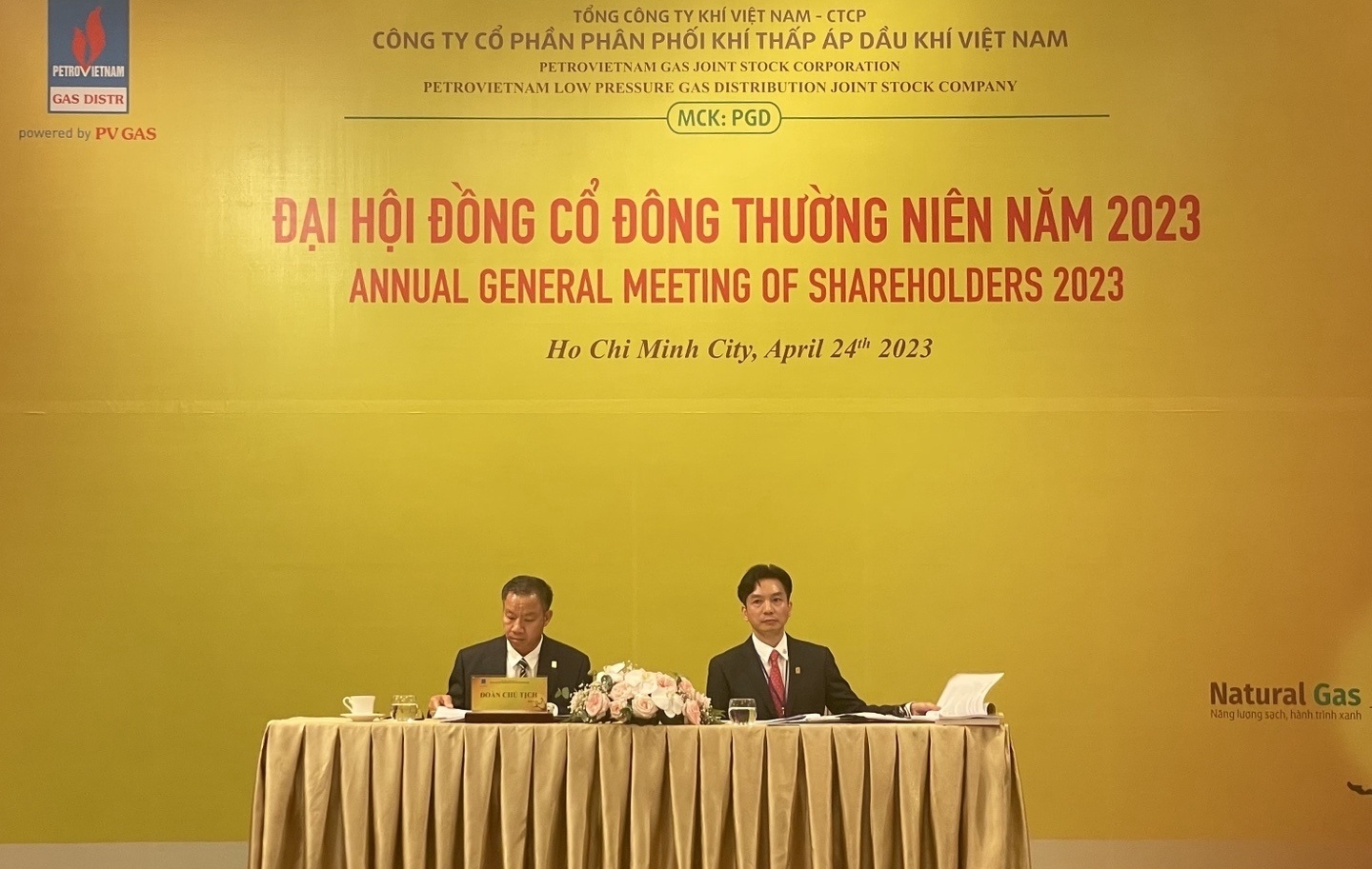 PGD: Bầu Chủ tịch HĐQT mới, thông qua kế hoạch chia cổ tức lên tới 45%