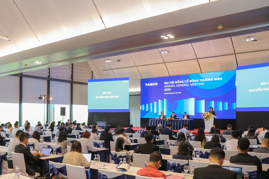 Toàn cảnh ĐHĐCĐ thường niên năm 2023 của Tasco