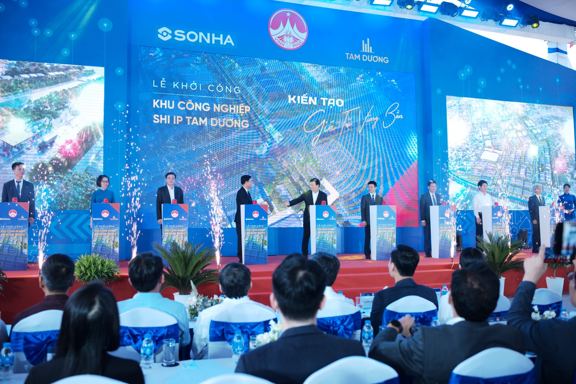 Tập đoàn Sơn Hà lấn sân bất động sản, khởi công dự án khu công nghiệp SHI IP Tam Dương