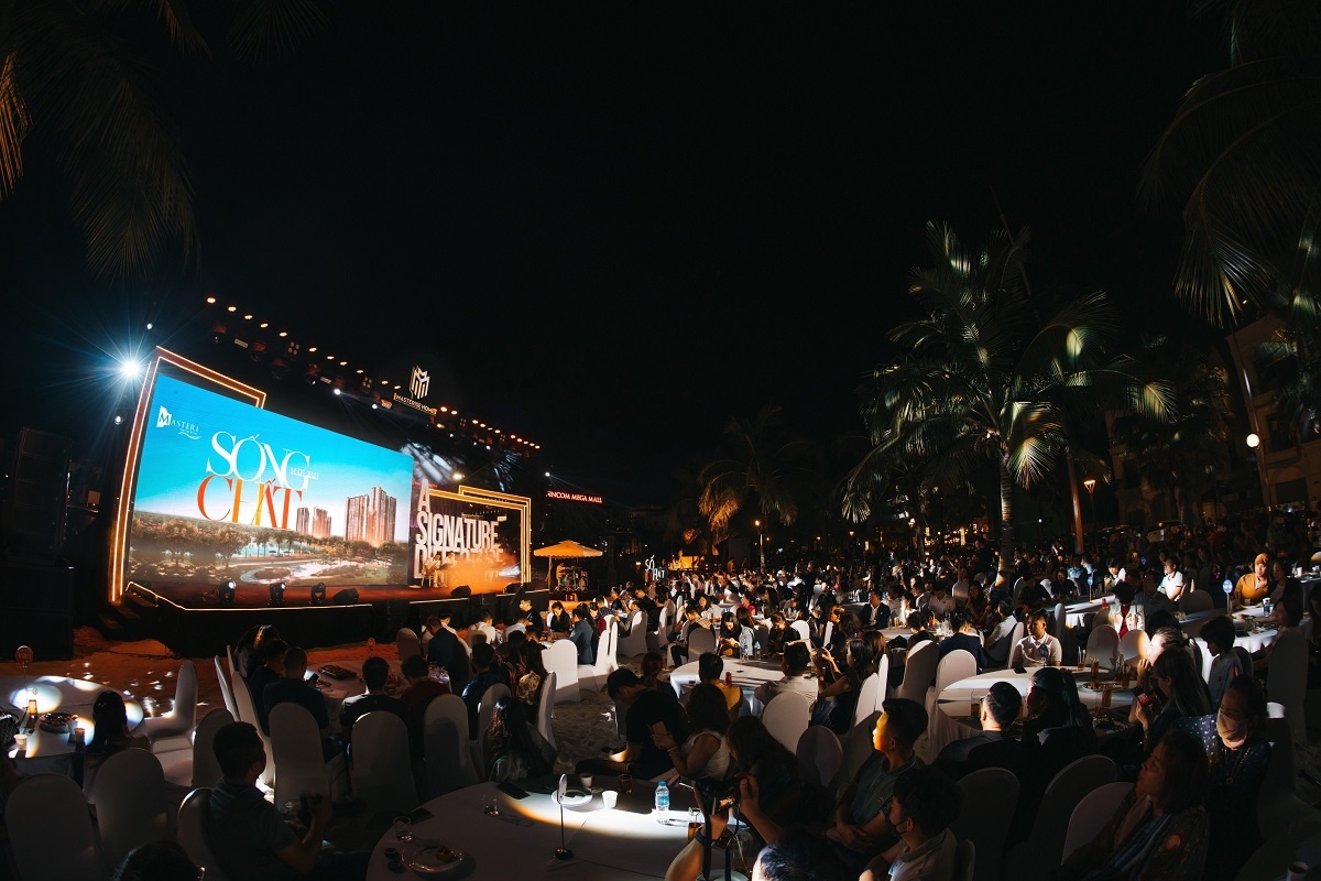 Hơn 500 khách mời thăng hoa cảm xúc với đêm nhạc “Sống Chất” tại Masteri Waterfront