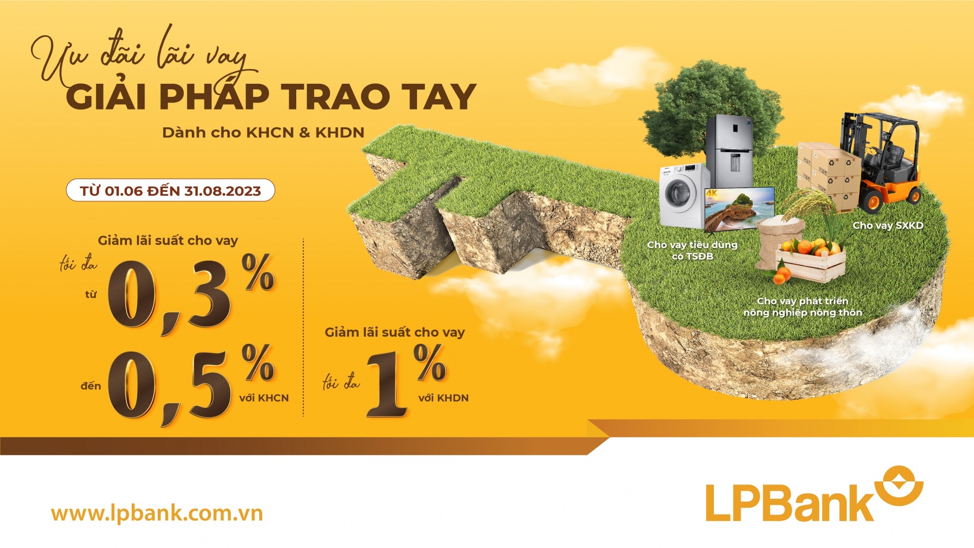 Thêm một ngân hàng thông báo giảm lãi suất đồng loạt cho khách hàng