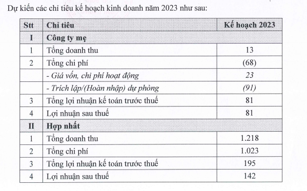Kế hoạch thực hiện năm 2023 của Ocean Group