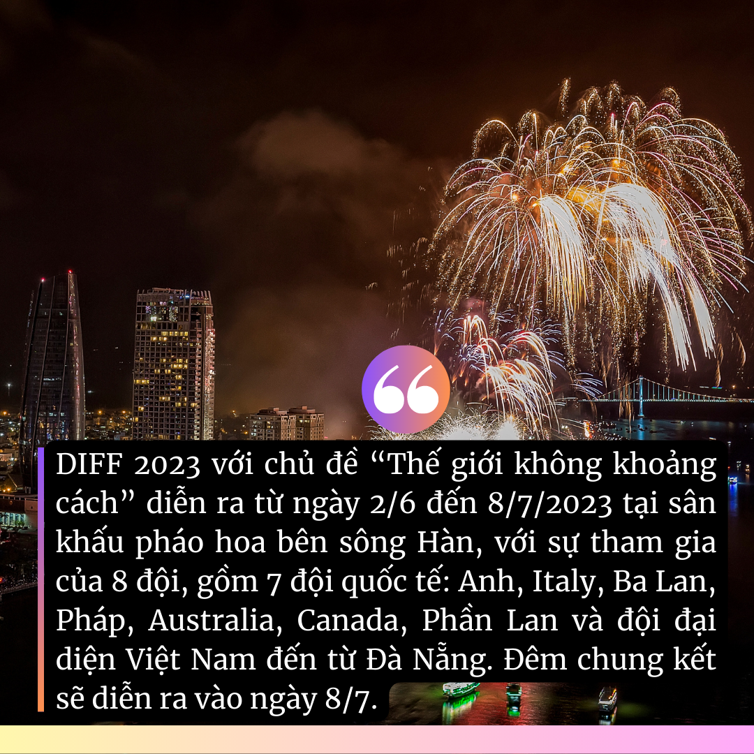 Du lịch Đà Nẵng kỳ vọng trở lại thời hoàng kim từ cú hích Lễ hội pháo hoa quốc tế