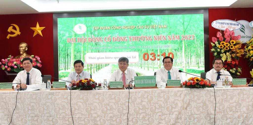 ĐHCĐ Tập đoàn công nghiệp cao su Việt Nam: Sẽ đầu tư xây dựng gấp 57,3 lần năm ngoái