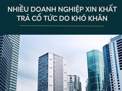 Nhiều doanh nghiệp bất động sản xin khất trả cổ tức 2022