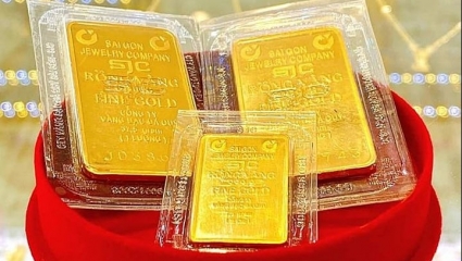 Giá vàng lao dốc sau 1 ngày tăng vọt