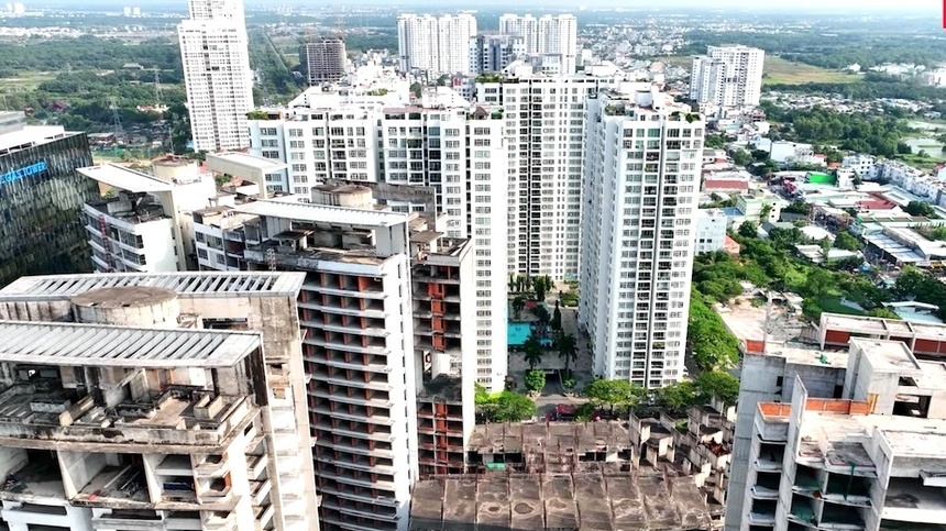 Nợ xấu lĩnh vực bất động sản 6 tháng đầu năm tăng mạnh