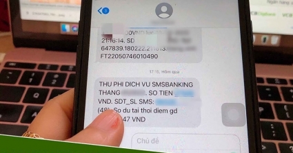 Thêm ngân hàng tăng phí SMS Banking, nhà băng nào cao nhất?