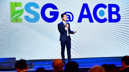 ACB: Ngân hàng đầu tiên công bố báo cáo riêng về phát triển bền vững