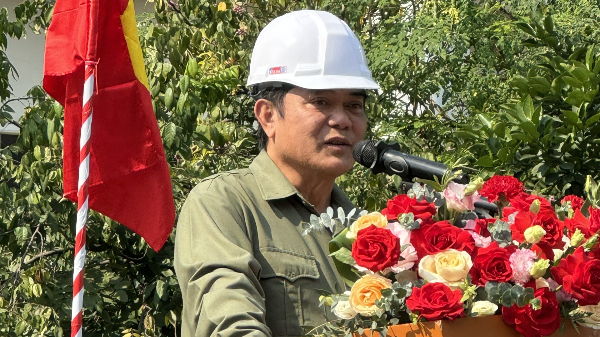 Hòa Bình khánh thành đường mẫu cao tốc Đồng bằng sông Cửu Long, cam kết độ bền vĩnh cửu