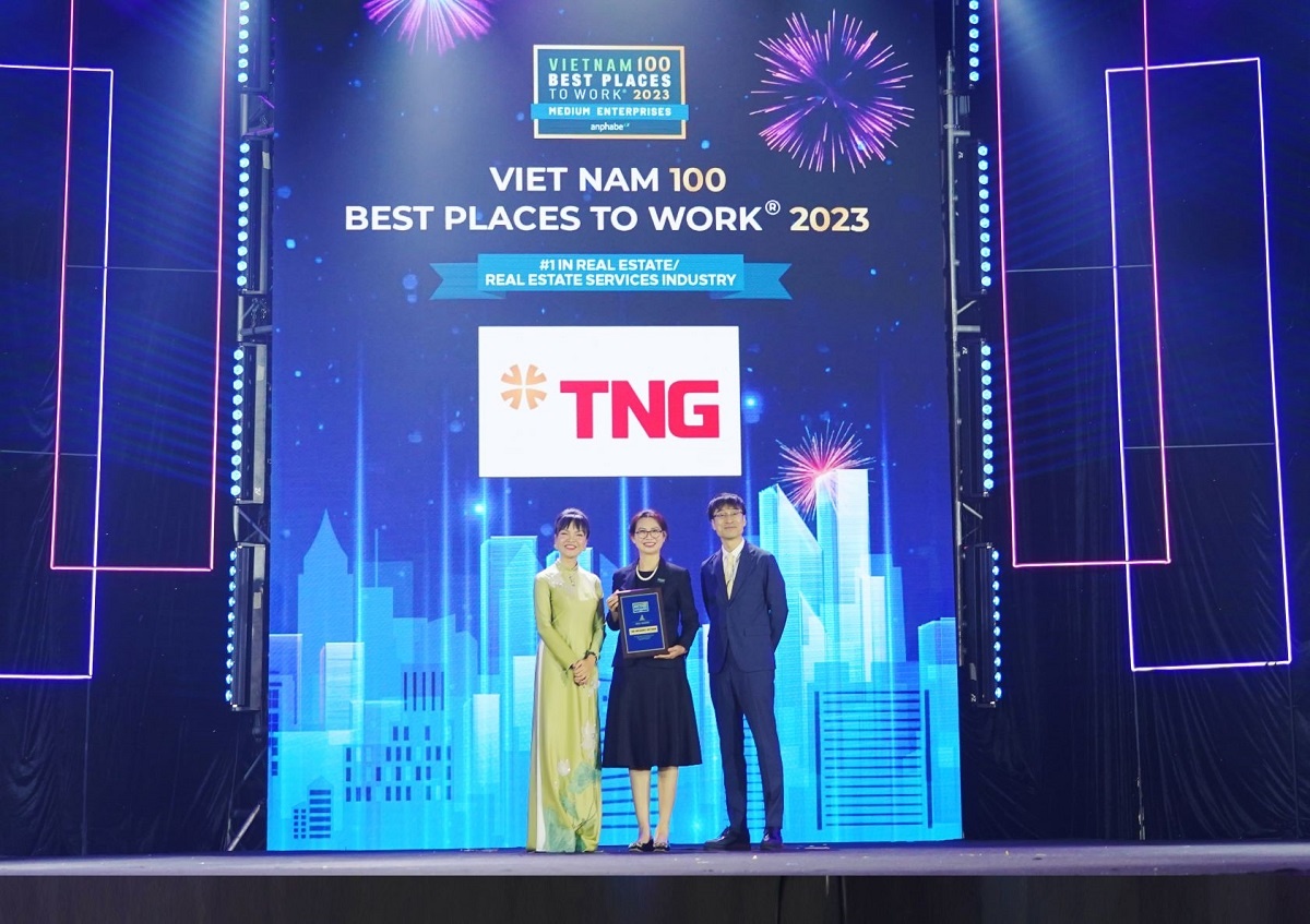 TNG Holdings Vietnam vào “Top 15 doanh nghiệp tiêu biểu có nguồn nhân lực hạnh phúc”