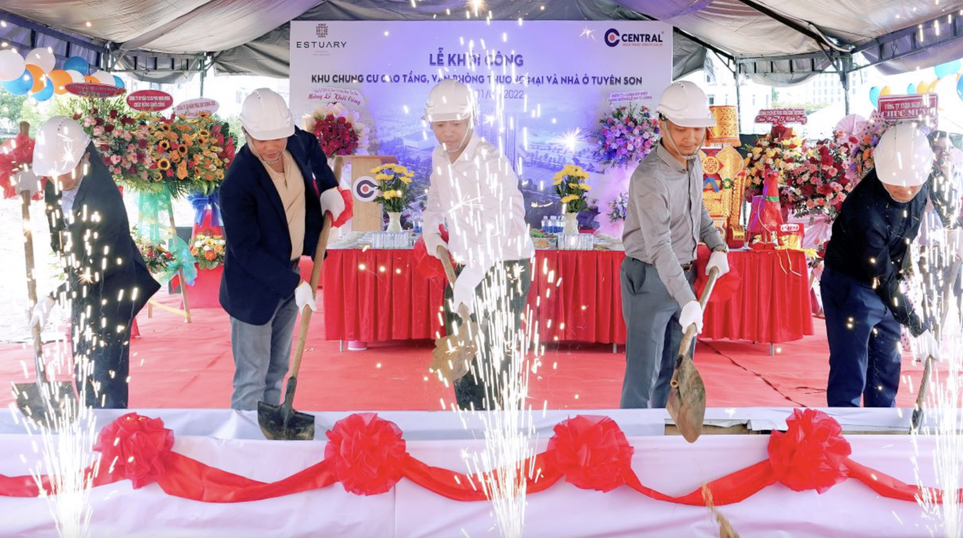 Đà Nẵng: Dự án The Estuary khởi công 2 lần trong hơn 1 năm vẫn là bãi đất trống