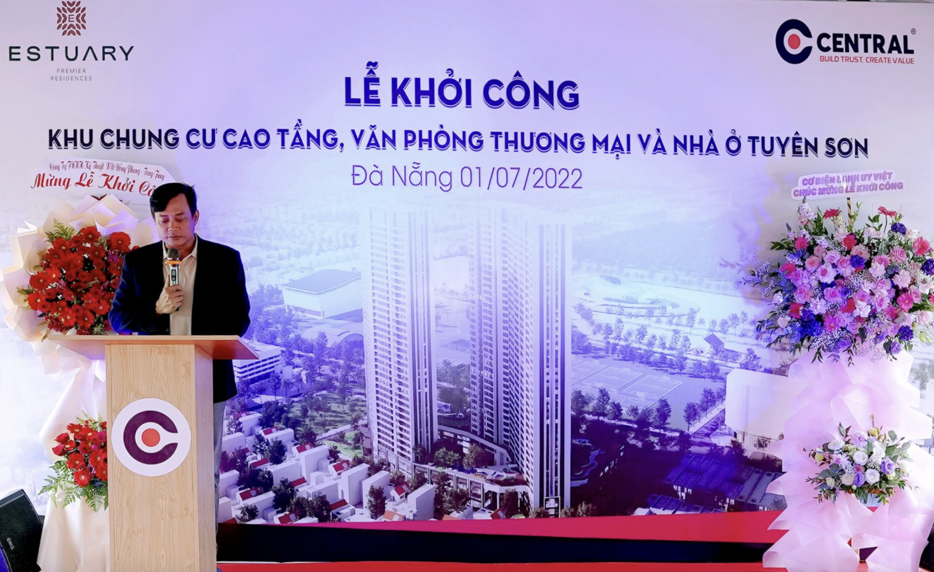 Đà Nẵng: Dự án The Estuary khởi công 2 lần trong hơn 1 năm vẫn là bãi đất trống