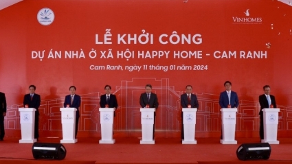 Vinhomes khởi công dự án nhà ở xã hội quy mô gần 3.600 căn ở Khánh Hòa