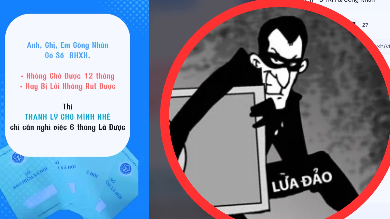 Tràn lan kênh Tiktok tư vấn bảo hiểm xã hội, đòi thu người lao động đến 1 triệu đồng