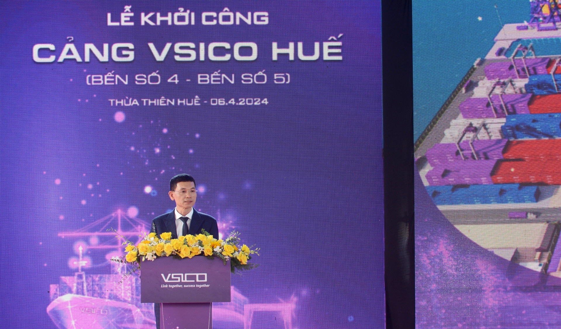 Công ty CP Hàng hải Vsico khởi công dự án hơn 1.600 tỷ đồng ở Thừa Thiên Huế