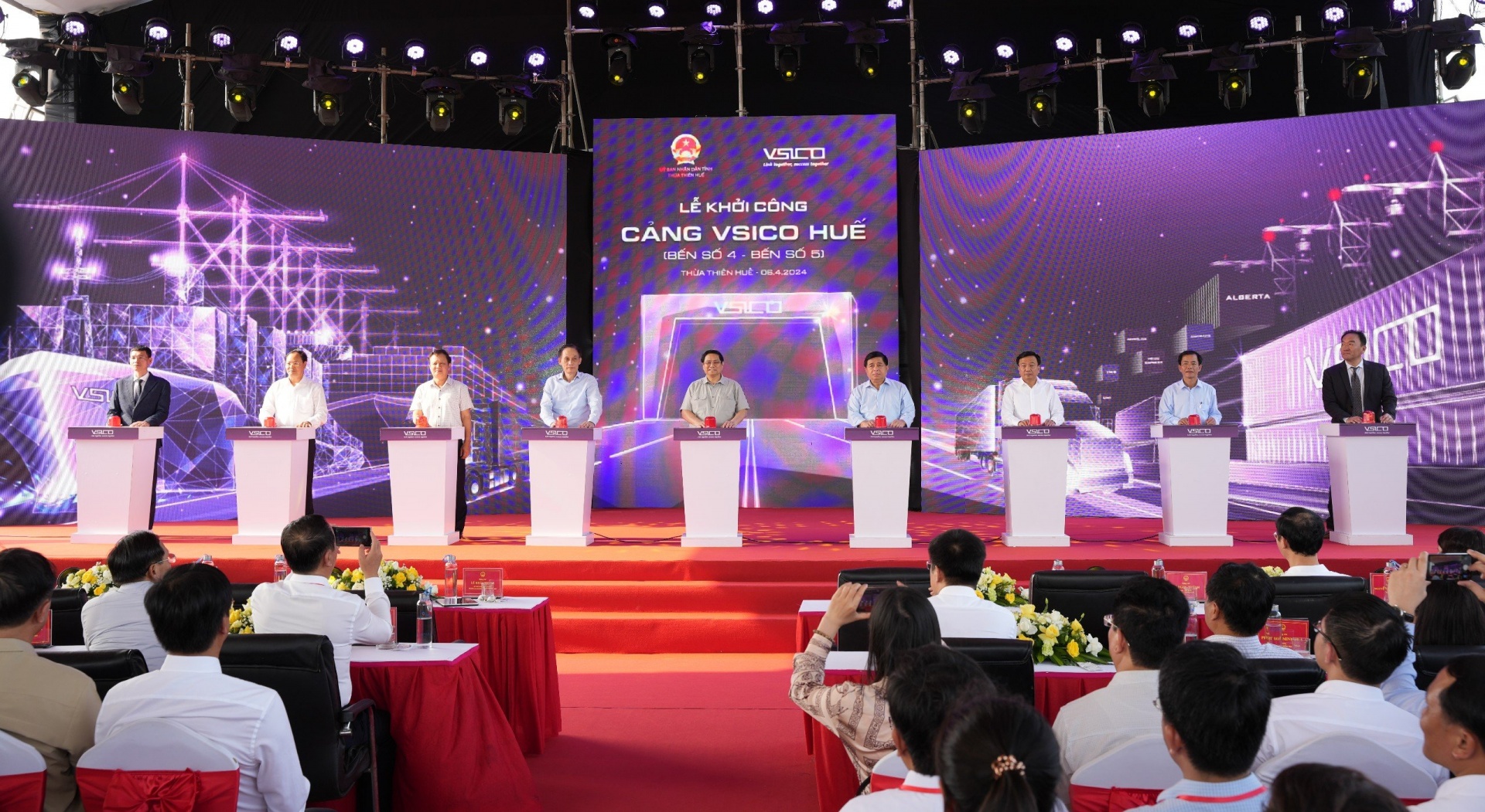 Công ty CP Hàng hải Vsico khởi công dự án hơn 1.600 tỷ đồng ở Thừa Thiên Huế