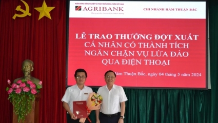 Nhân viên Agribank kịp thời ngăn chặn thành công vụ lừa đảo qua mạng 3,2 tỷ đồng