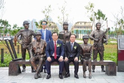 CEO Group - doanh nghiệp đầu tiên dựng tượng tôn vinh người lao động tại các công trình