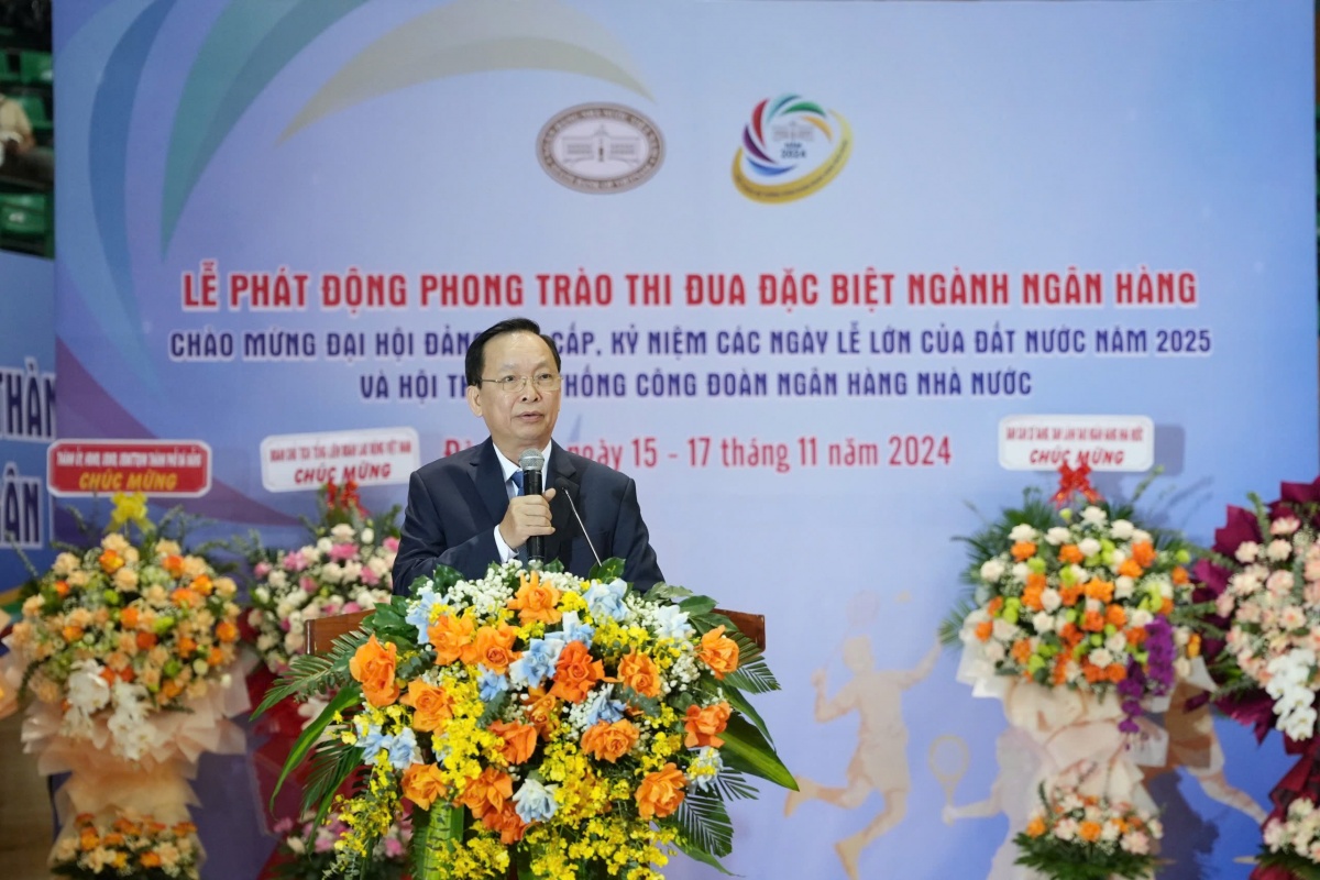 Phát động phong trào thi đua đặc biệt ngành Ngân hàng, khai mạc Hội thao Công đoàn Ngân hàng Nhà nước