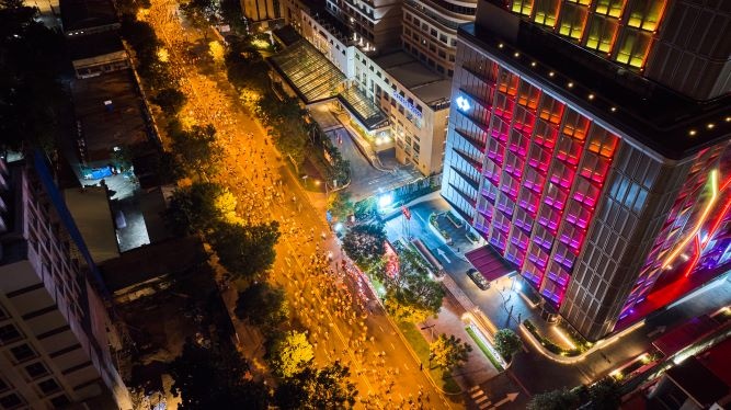 Sức hút từ “Bước chạy vì một Việt Nam vượt trội” của Giải marathon Quốc tế Hồ Chí Minh Techcombank