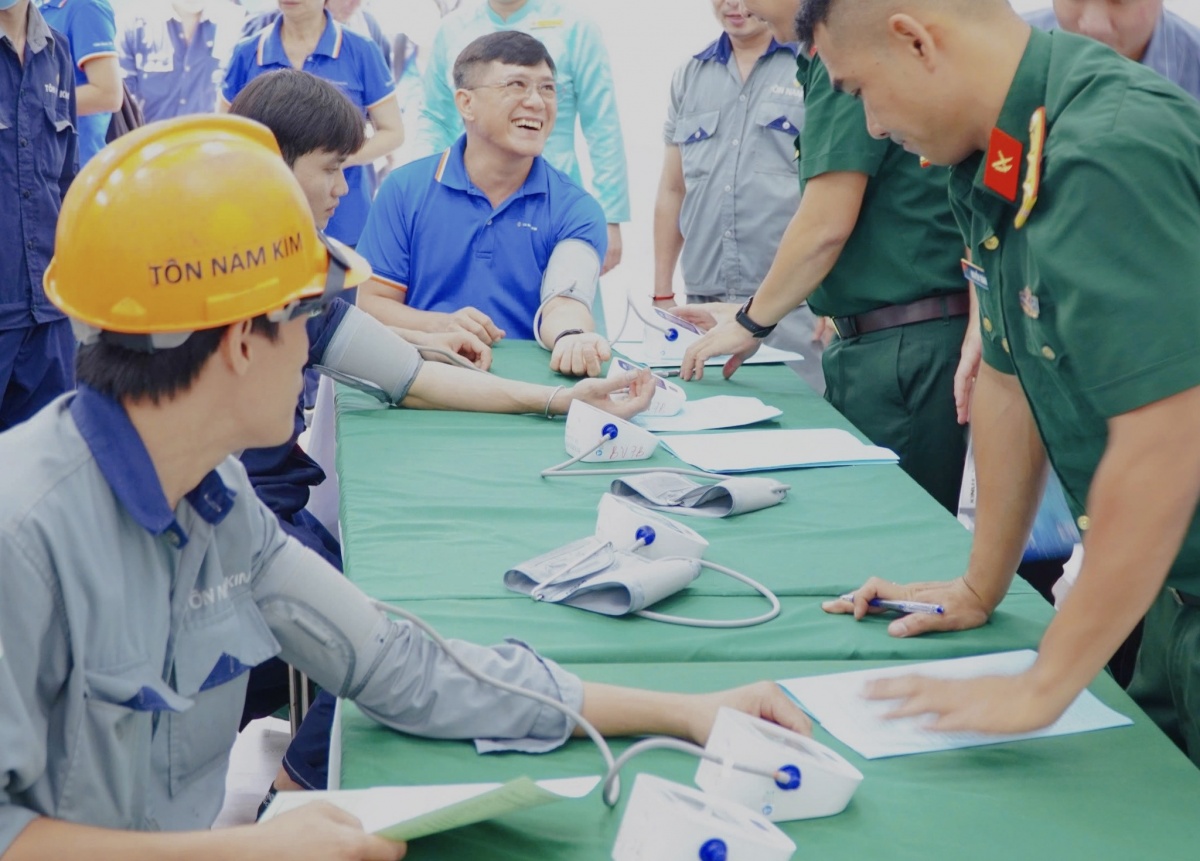 Doanh nghiệp Tôn Nam Kim: Luôn nỗ lực, đồng hành cùng người lao động mọi thời điểm