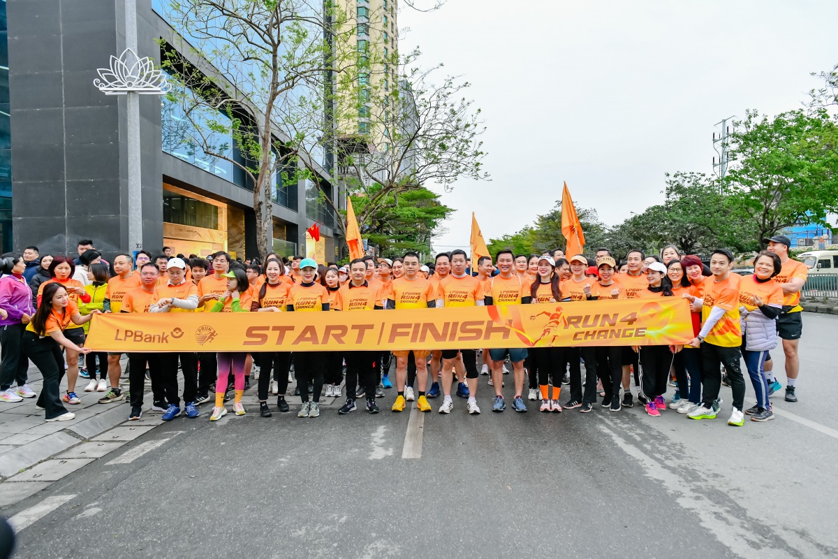 Ngân hàng Lộc Phát (LPBank) phát động giải chạy trực tuyến LPBank Run4change 2025