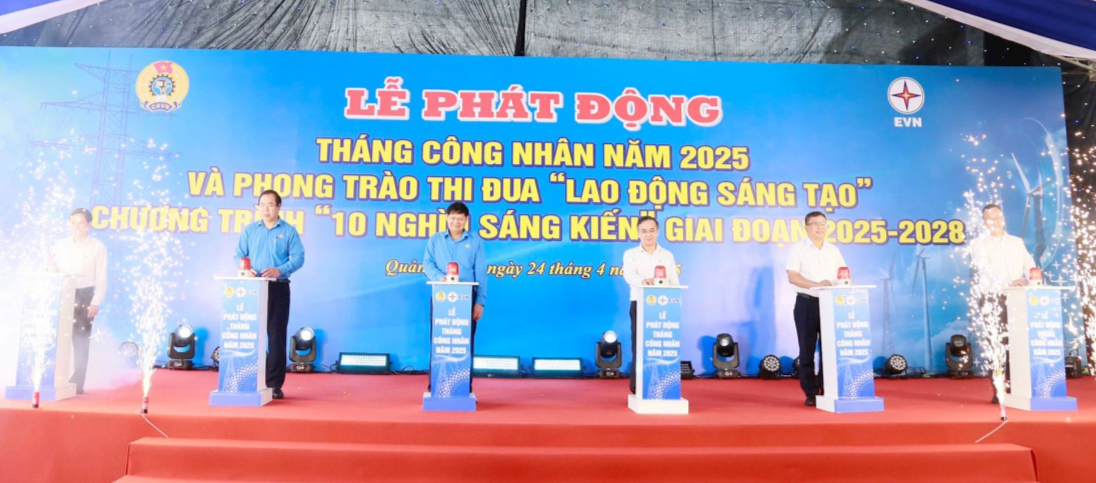 Ngành Điện thi đua lao động sáng tạo, tiên phong bước vào kỷ nguyên mới