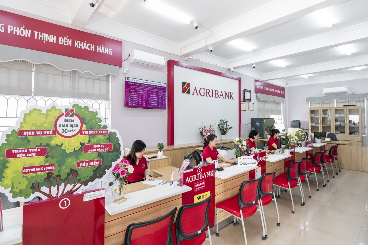 “Điểm giao dịch xanh” Agribank - hành động vì mục tiêu phát triển bền vững