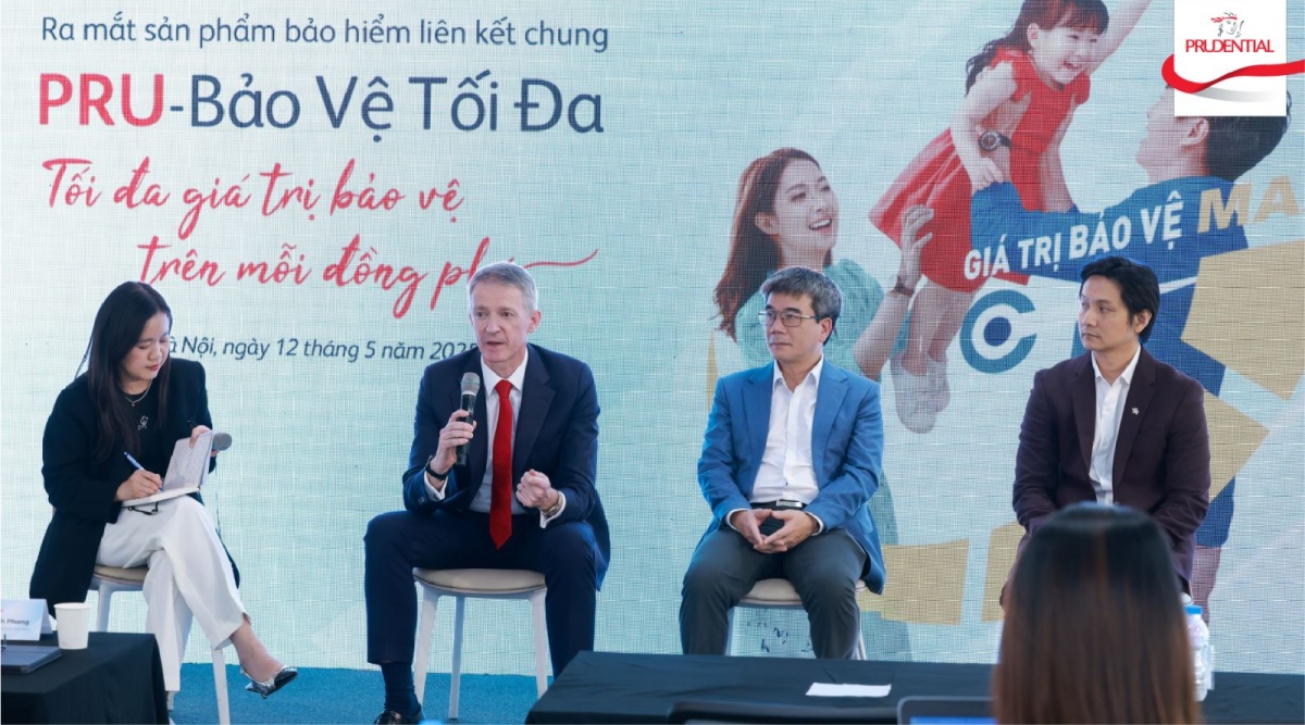 Prudential ra mắt sản phẩm bảo hiểm liên kết chung PRU-Bảo Vệ Tối Đa