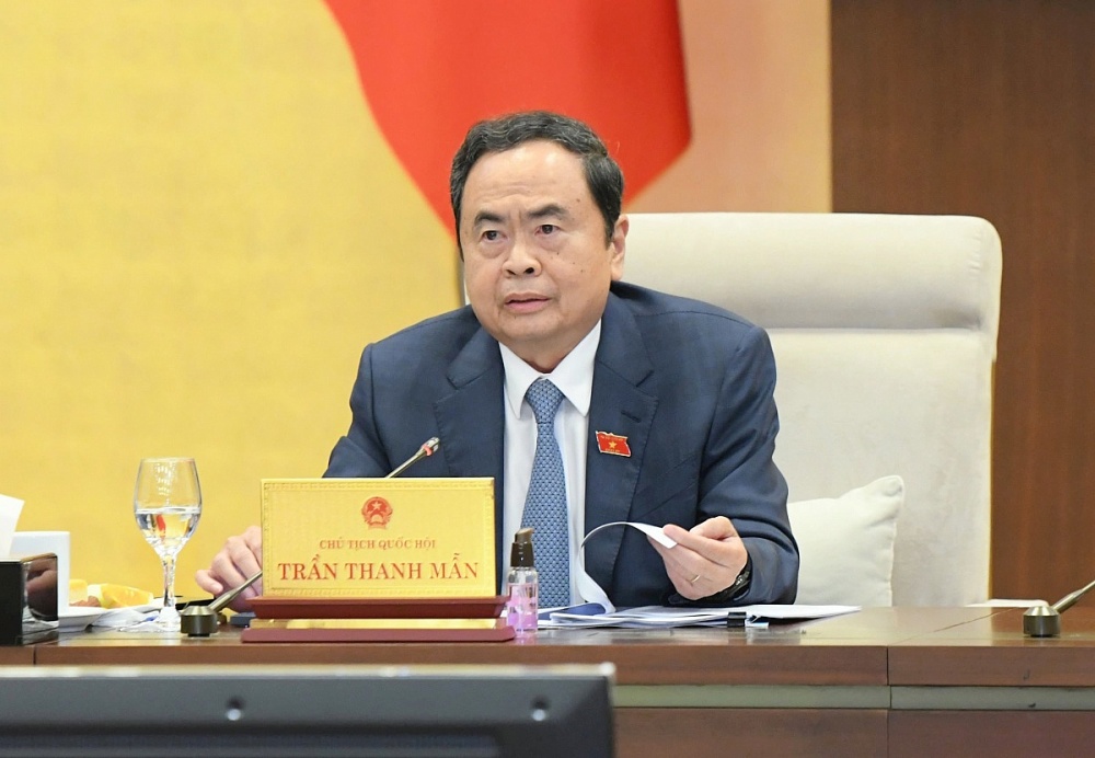 Chủ tịch Quốc hội Trần Thanh Mẫn. Ảnh: Lâm Hiển