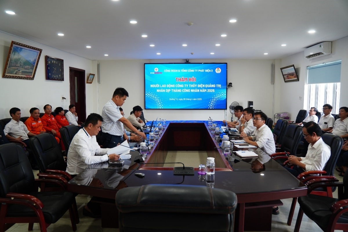 Gắn kết bằng hành động, lan tỏa tinh thần Tháng Công nhân tại Công ty Thủy điện Quảng Trị