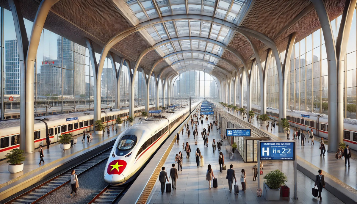 Đường sắt là nền tảng phát triển kinh tế xanh và kết nối bền vững. Ảnh minh hoạ