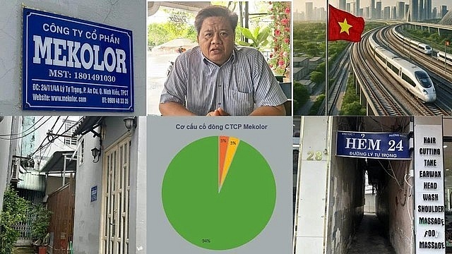 Trên cổng thông tin quốc gia về đăng ký doanh nghiệp, CTCP Mekolor có vốn điều lệ chỉ 1 tỷ đồng. Ảnh: Phương Anh