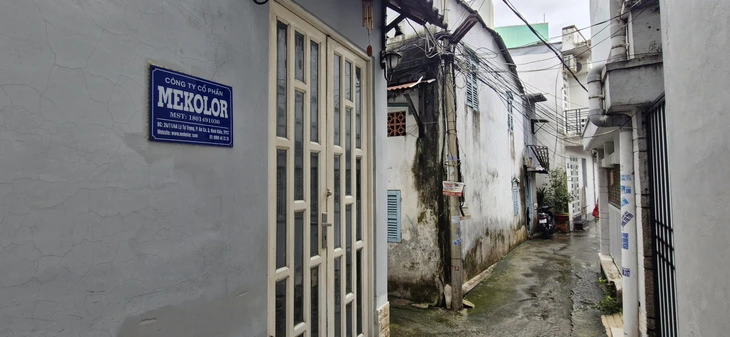 Trụ sở Công ty cổ phần Mekolor. Ảnh: LÊ DÂN (Báo Tuổi trẻ)
