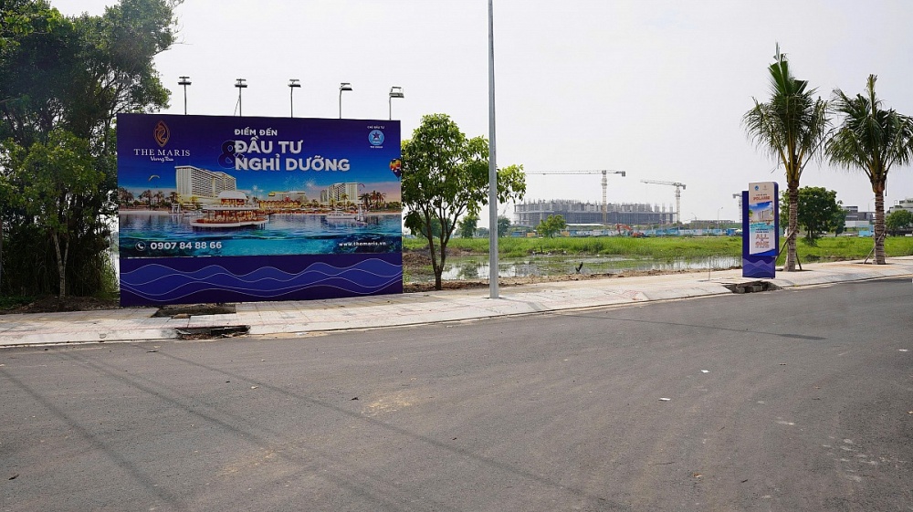 Hình 1: Dự án Blanca City liền kề dự án The Maris (quy mô 23 ha) của Công ty Cổ phần Trùng Dương (TDG Group)