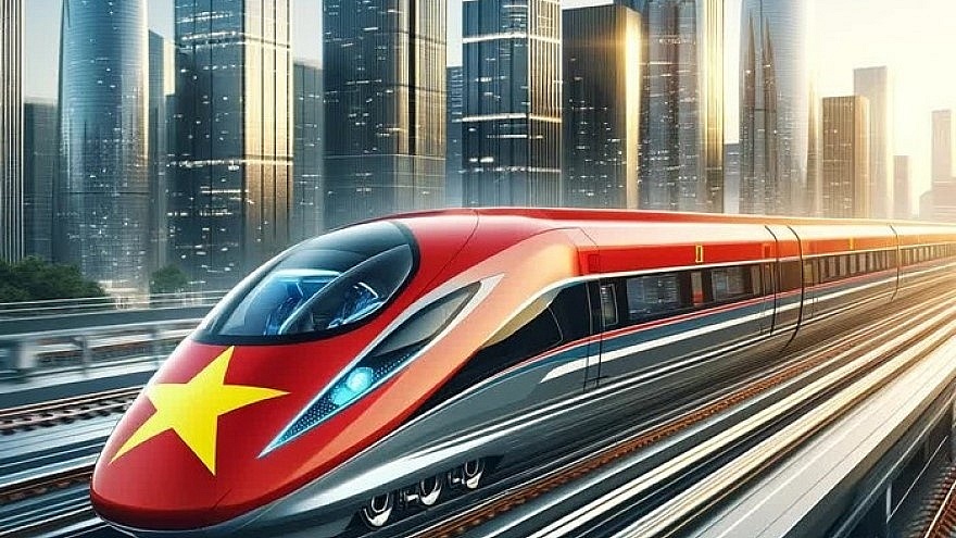 Chính phủ vừa trình Quốc hội đề xuất bổ sung hình thức đầu tư tư nhân cho dự án đường sắt tốc độ cao Bắc - Nam, mở ra cơ hội cho doanh nghiệp tư nhân tham gia vào dự án hạ tầng trọng điểm quốc gia. Ảnh: Internet