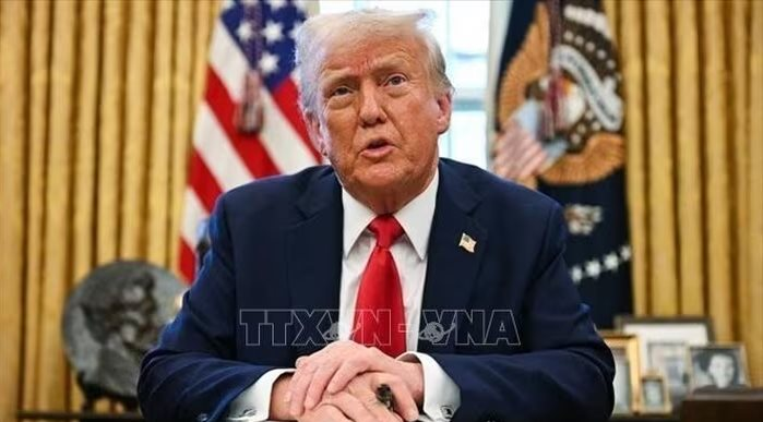 Tổng thống Mỹ Donald Trump. Ảnh: IRNA/TTXVN